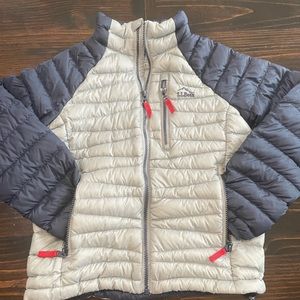 LL BEAN HOODLESS JACKET